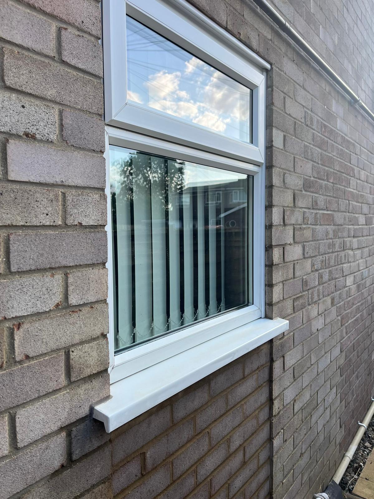 After gutter cleaning