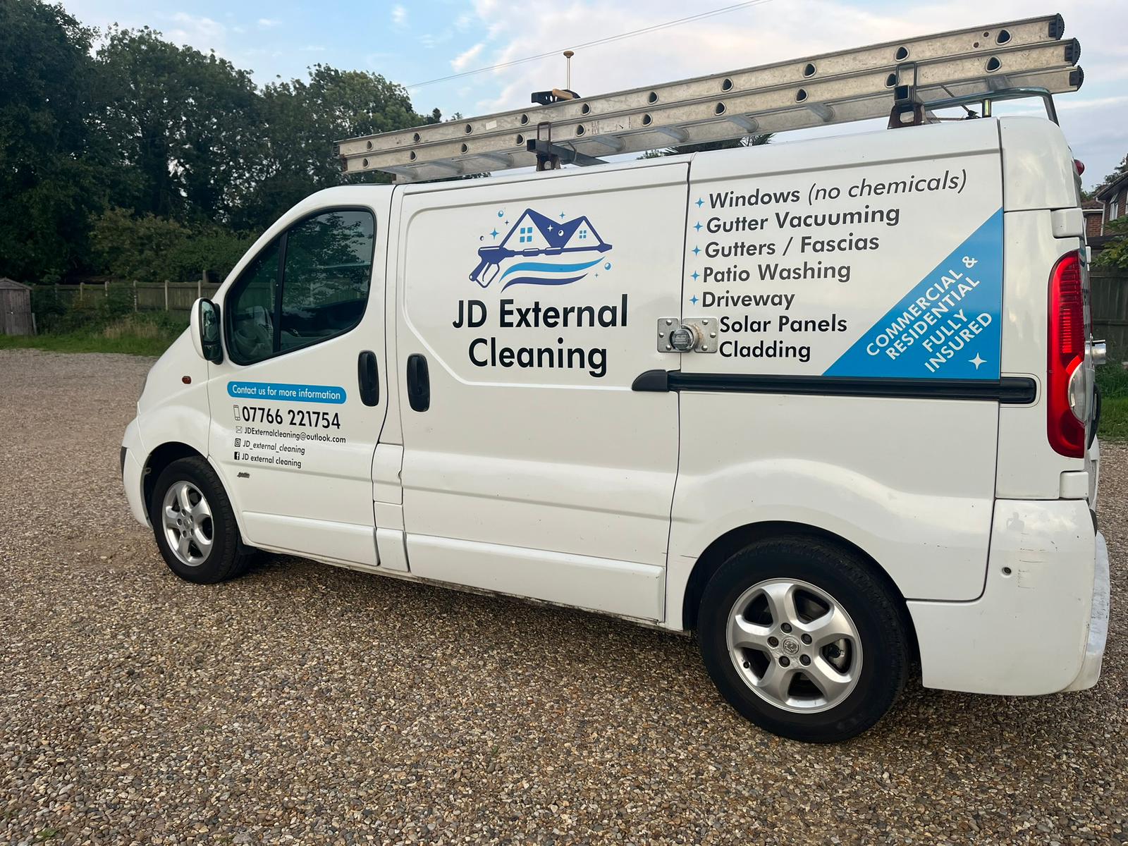 JD External Cleaning work before (windows)